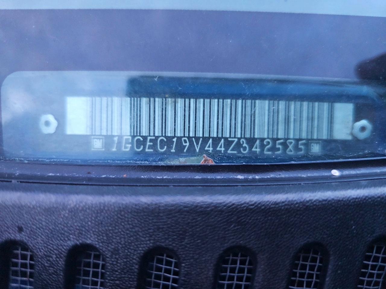 2004 Chevrolet All models VIN 1GCEC19V44Z342585 photo 10