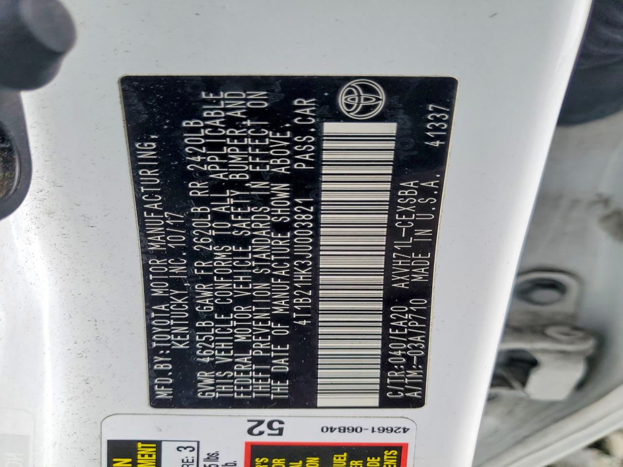 2018 Toyota Camry sola VIN 4T1B21HK3JU003821 photo 12