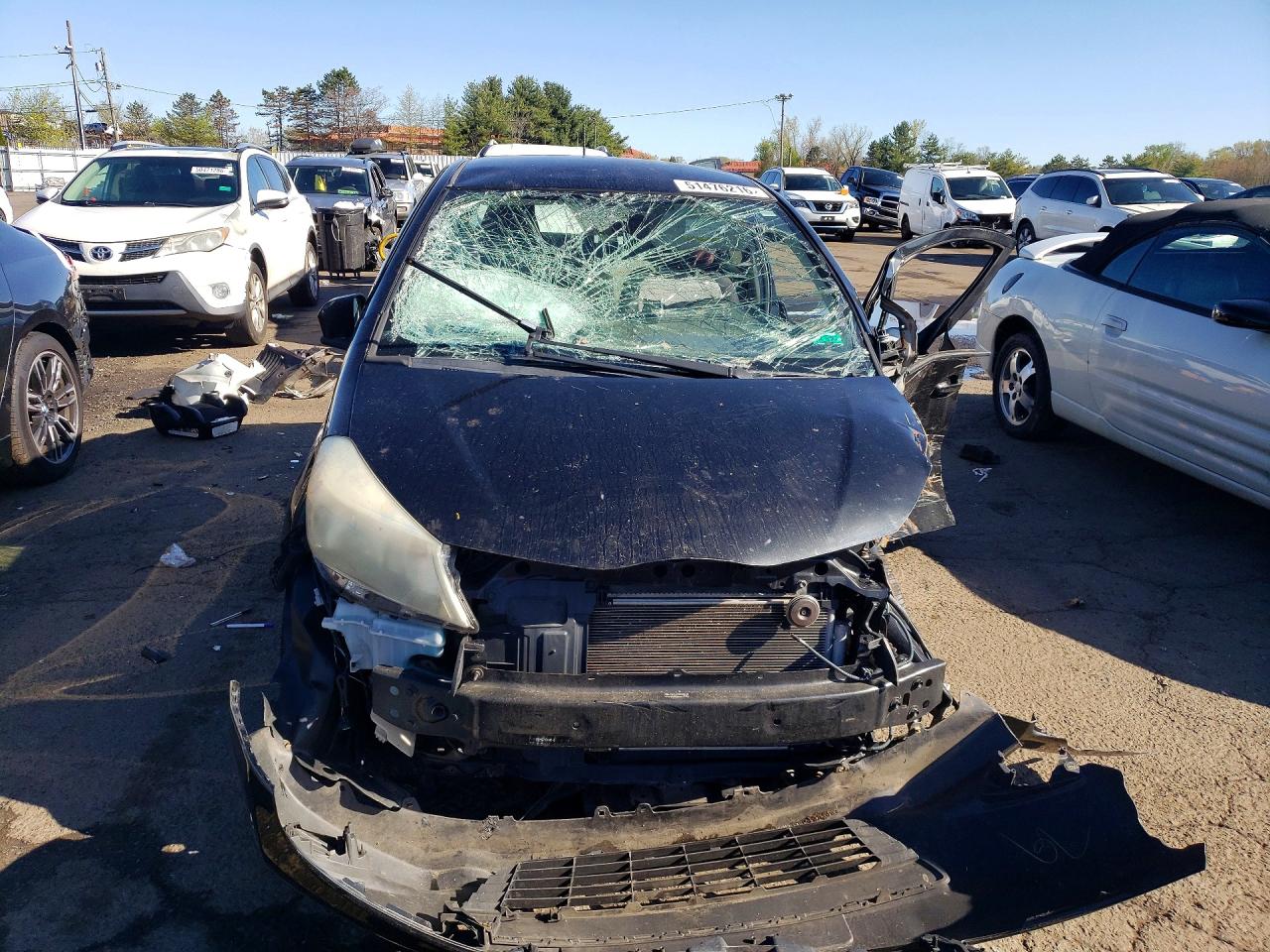 2014 Toyota Yaris VIN JTDKTUD33ED580050 photo 5