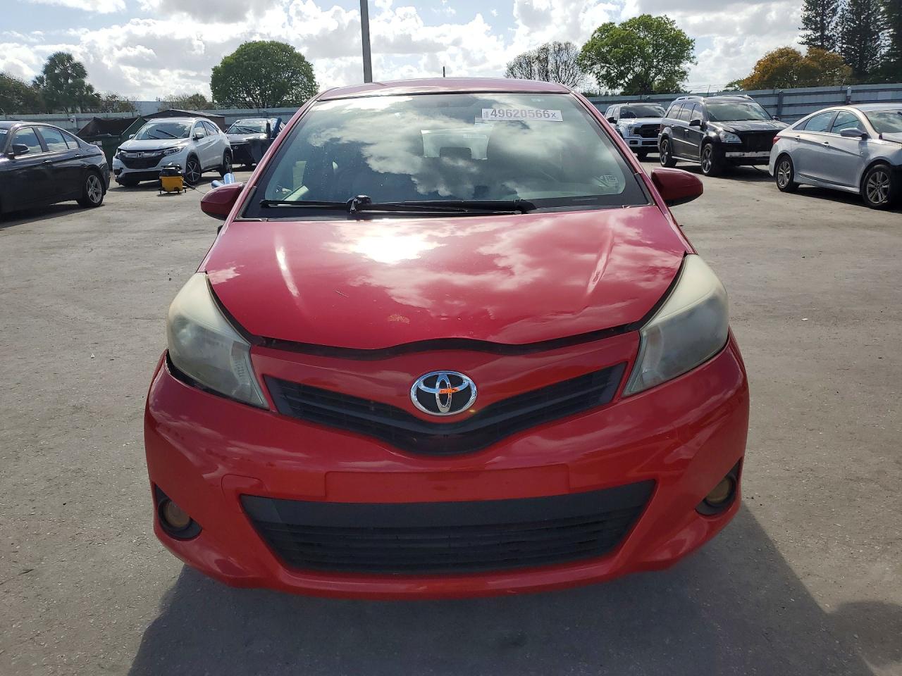 2014 Toyota Yaris VIN JTDJTUD37ED578779 photo 5