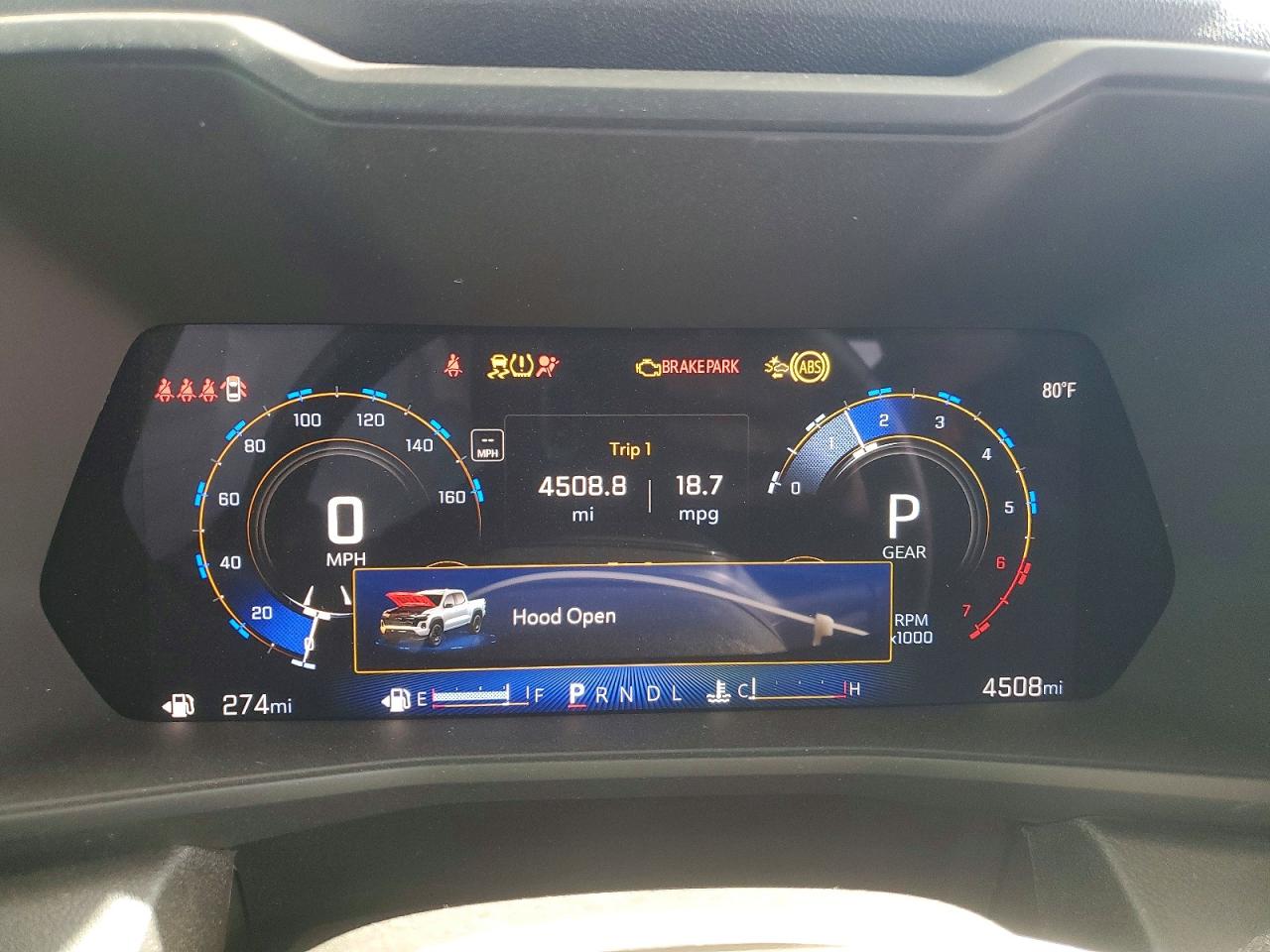 2025 CHEV Colorado VIN 1GCPSBEK5S1188431 photo 9