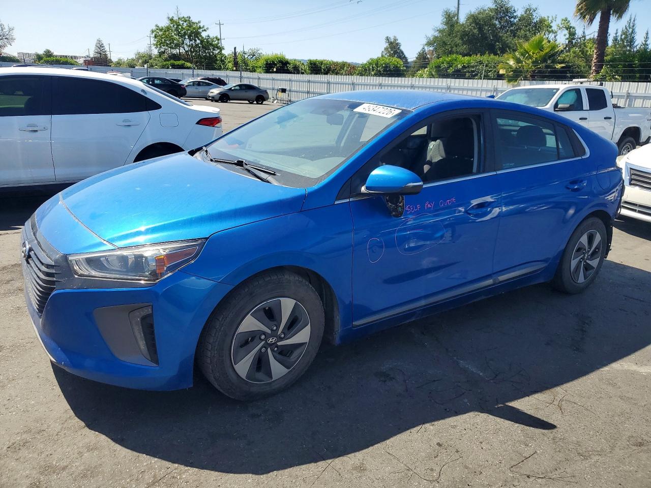 2017 Hyundai Ioniq VIN KMHC75LC1HU048229 photo 1
