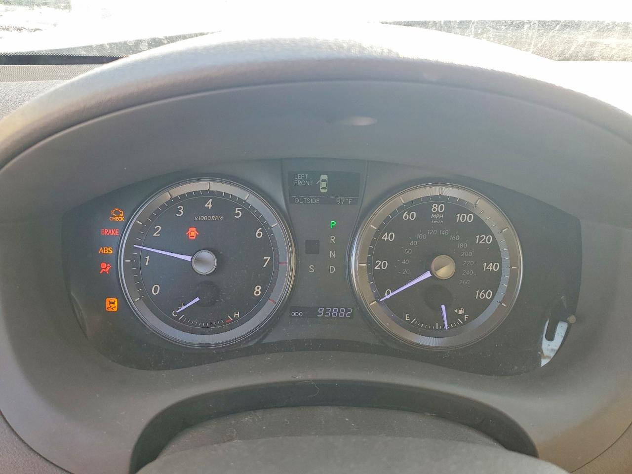 2012 Lexus ES350 VIN JTHBK1EG2C2504880 photo 9