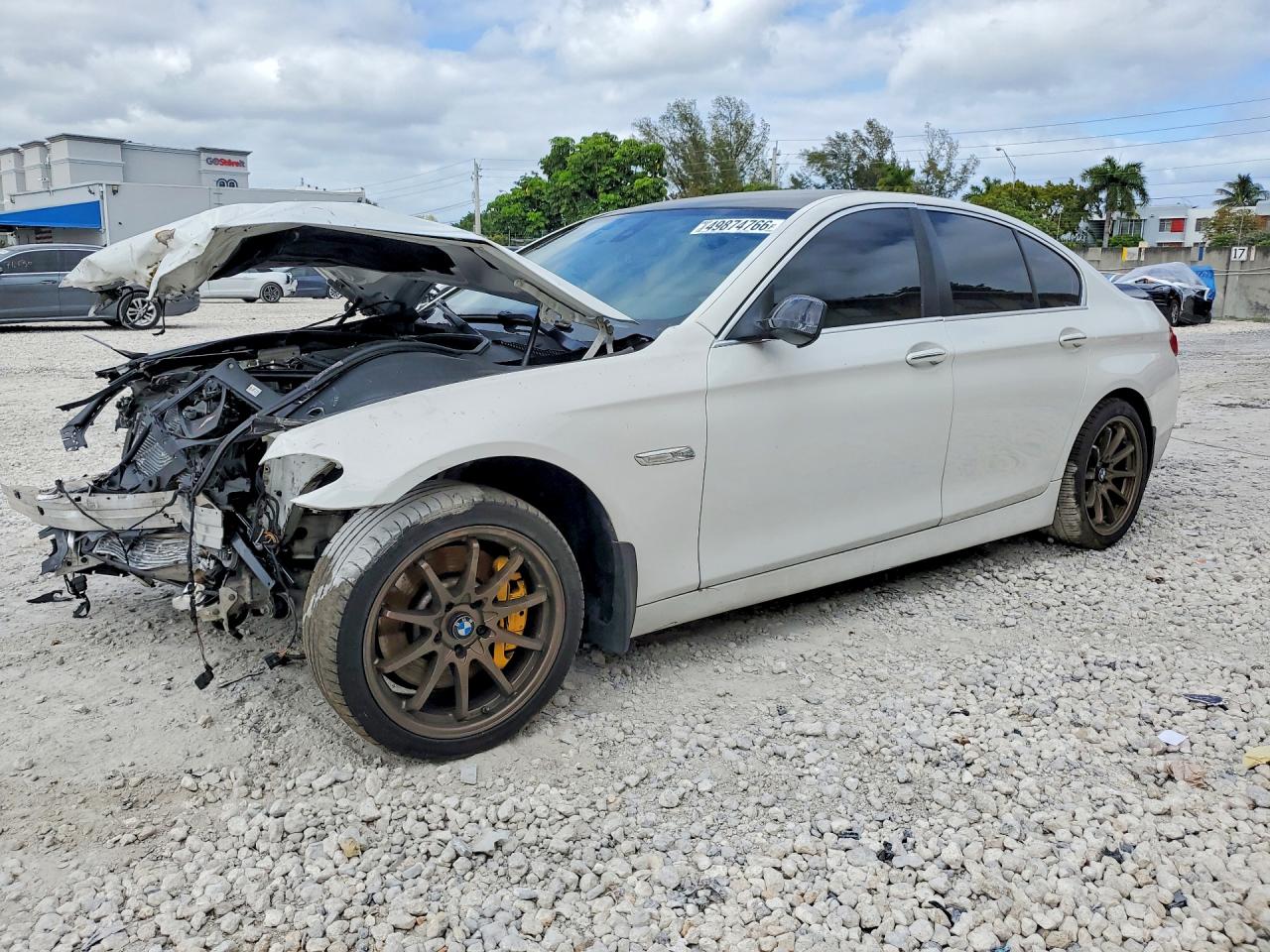 2012 BMW 5 series VIN WBAFR7C51CC816800 photo 1