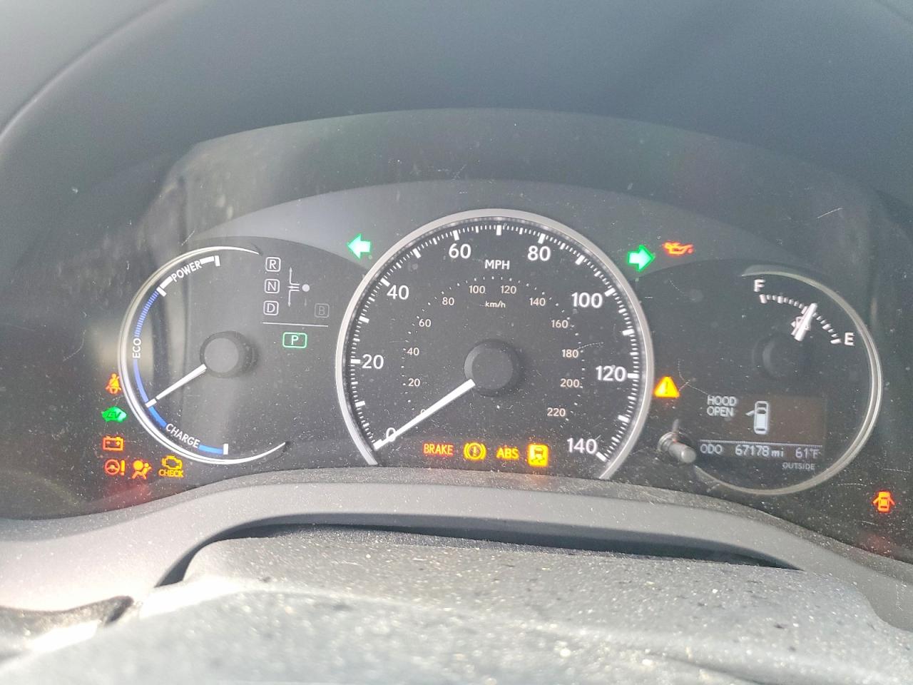 2012 Lexus Ct 200 VIN JTHKD5BH4C2086725 photo 9