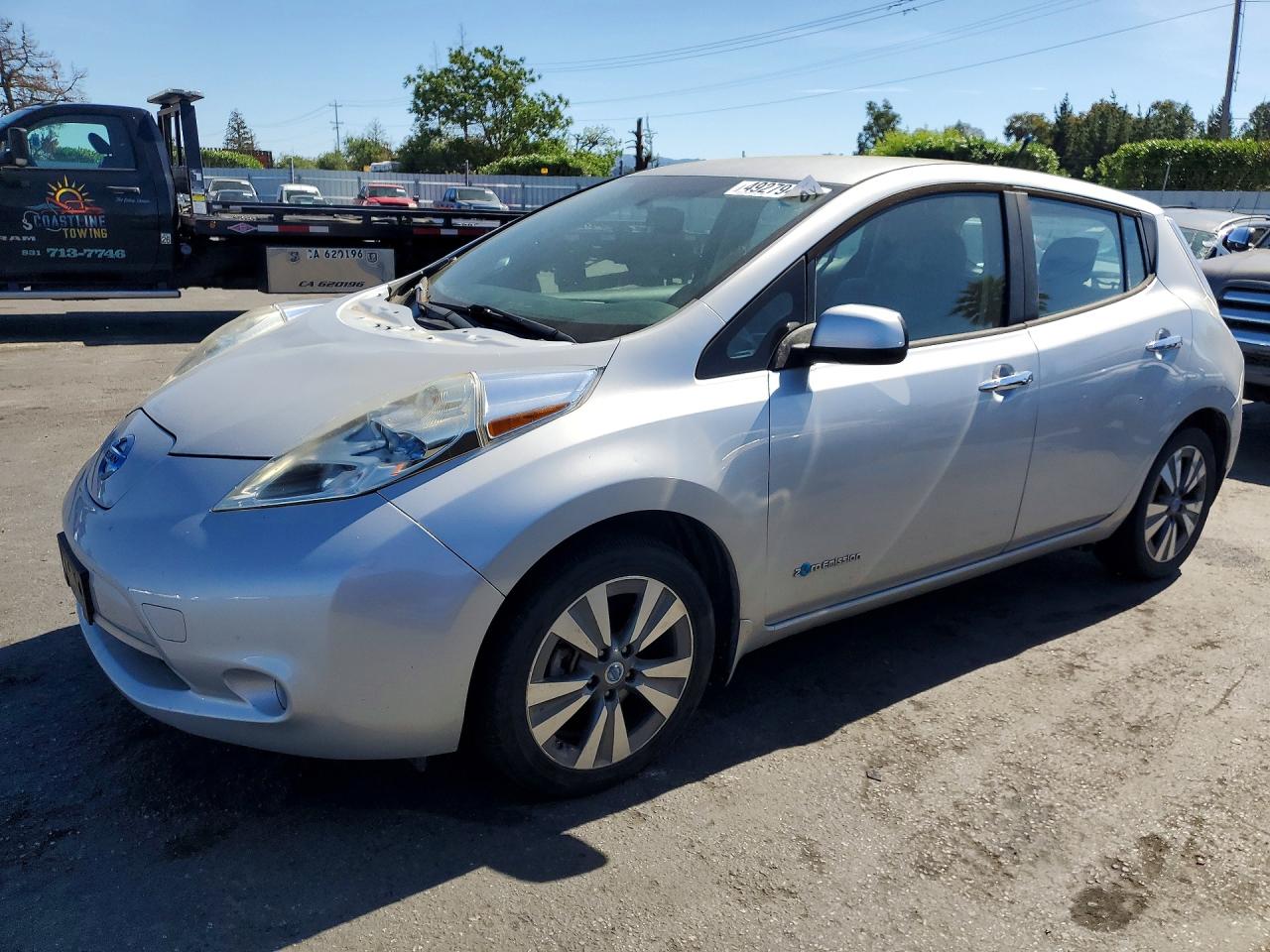 2013 NISSAN Leaf VIN 1N4AZ0CP4DC405596 photo 1