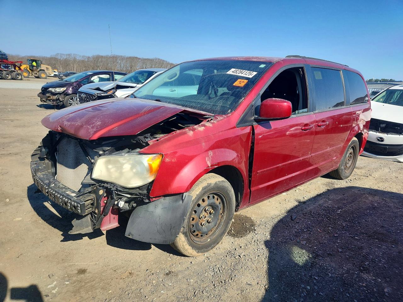 2011 Dodge Caravan VIN 2D4RN3DG5BR613521 photo 1