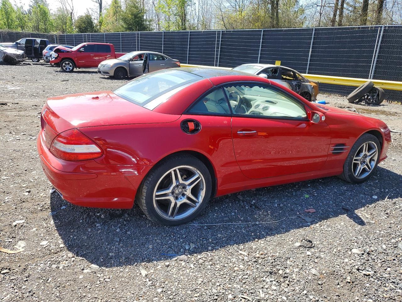 2007 Mercedes-Benz Sl-class VIN WDBSK71F67F122429 photo 3