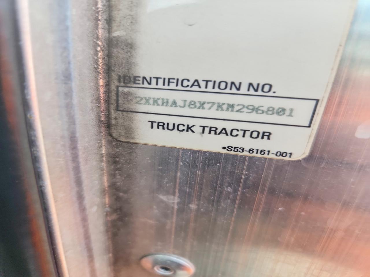 2019 KENWORTH All other VIN 2XKHAJ8X7KM296801 photo 10