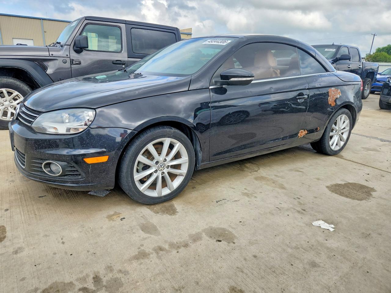 2013 Volkswagen Eos VIN WVWBW8AH5DV007299 photo 1