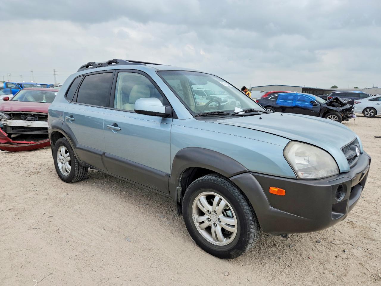 2007 Hyundai Tucson VIN KM8JN12D87U608780 photo 4