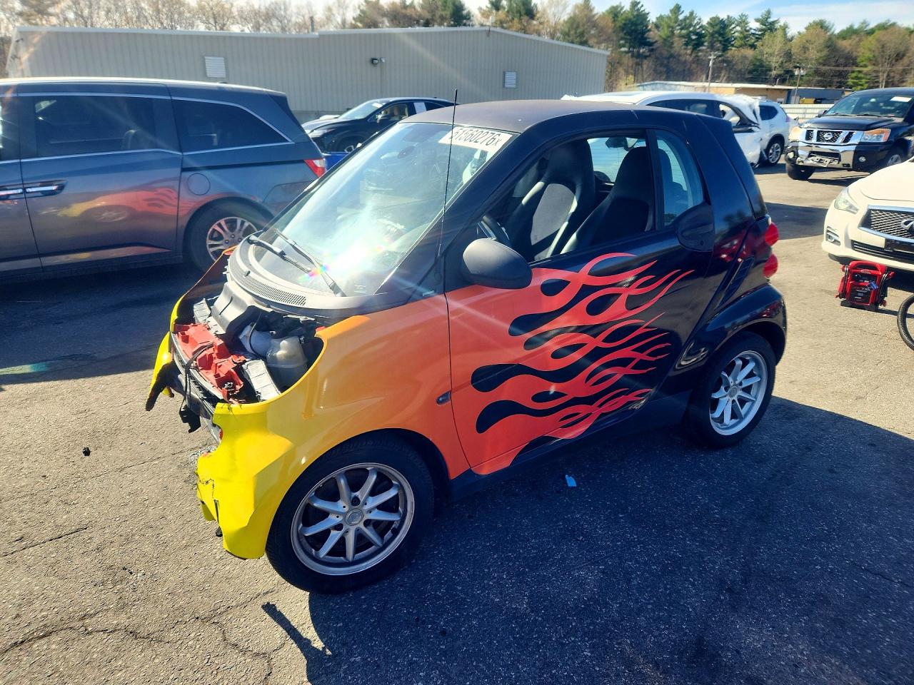 2008 SMART Fortwo VIN WMEEJ31X38K130792 photo 1
