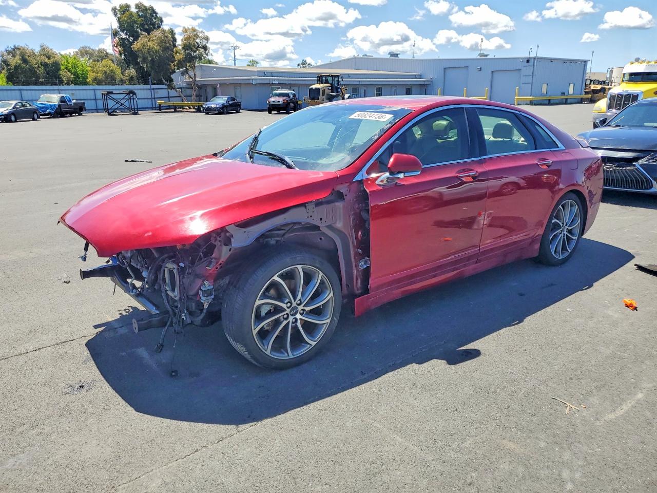 2019 Lincoln Mkz VIN 3LN6L5LU3KR605643 photo 1
