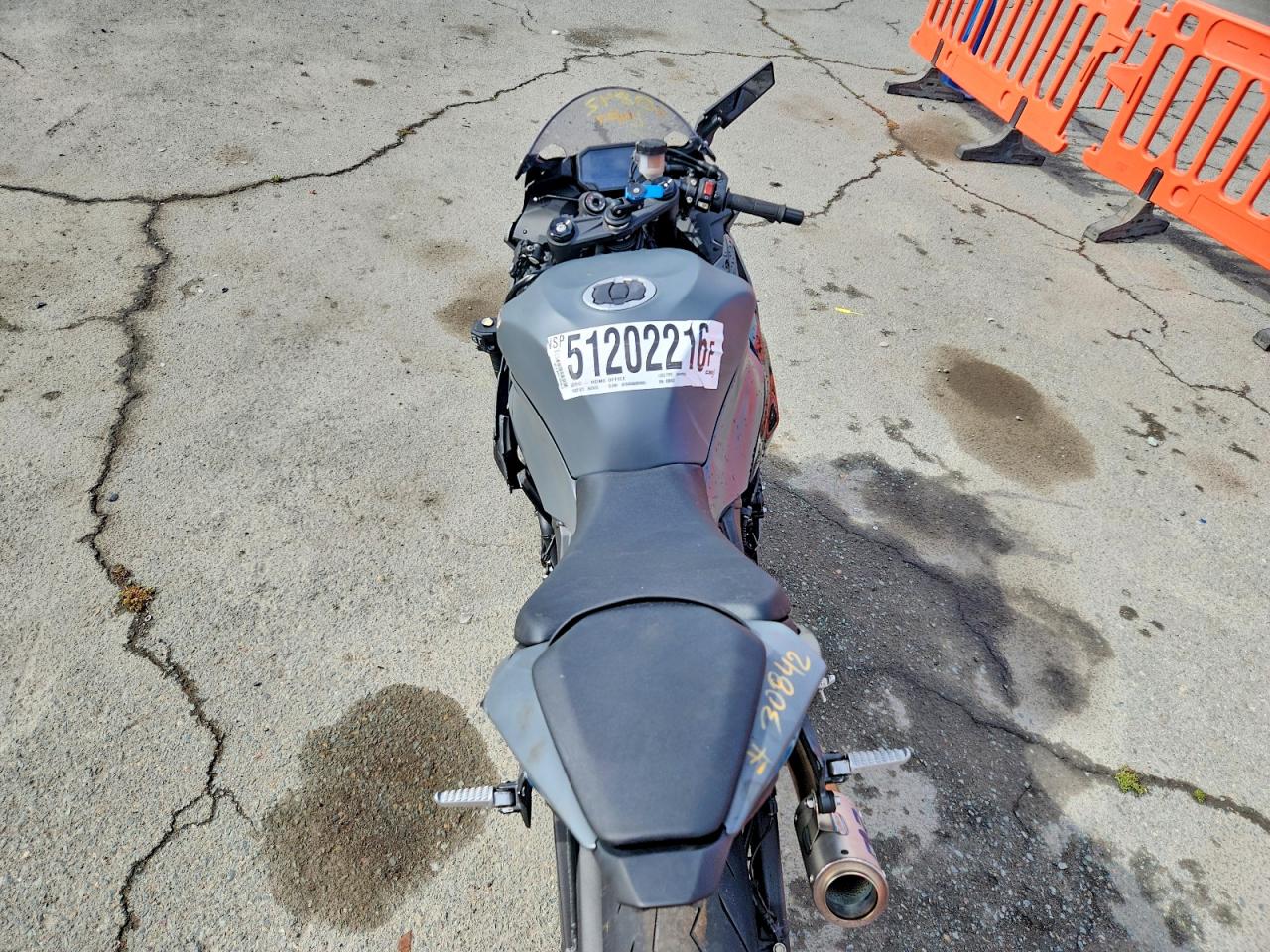 2025 KAWASAKI Ninja 600 VIN JKBZXJJ15SA030842 photo 6