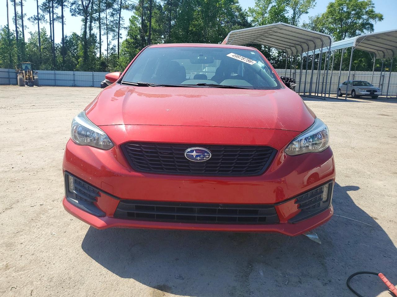 2020 Subaru Impreza VIN 4S3GKAM68L3608672 photo 5