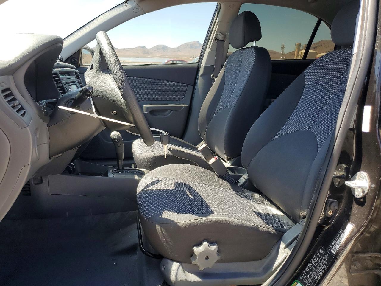 2009 Kia Rio VIN KNADE223696469459 photo 7