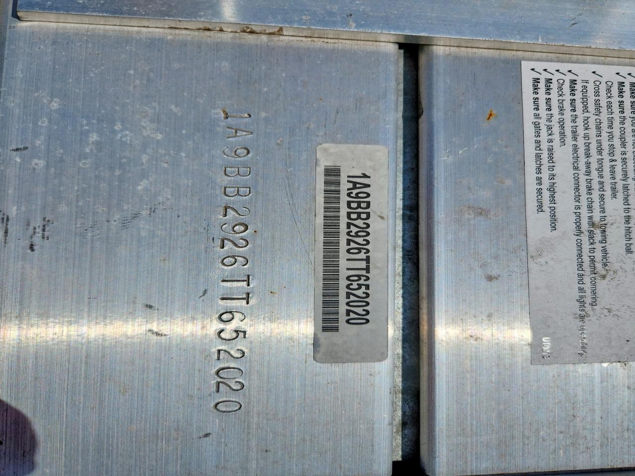 2026 TRAILER Trailer ac VIN 1A9BB2926TT652020 photo 10