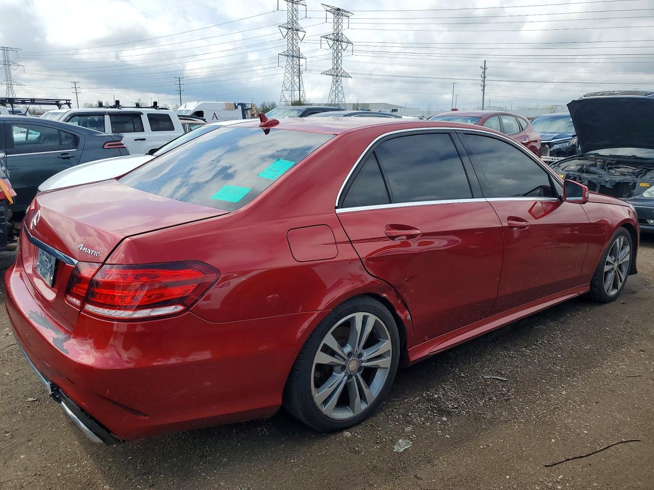 2014 Mercedes-Benz E-class VIN WDDHF8JB9EB002508 photo 3