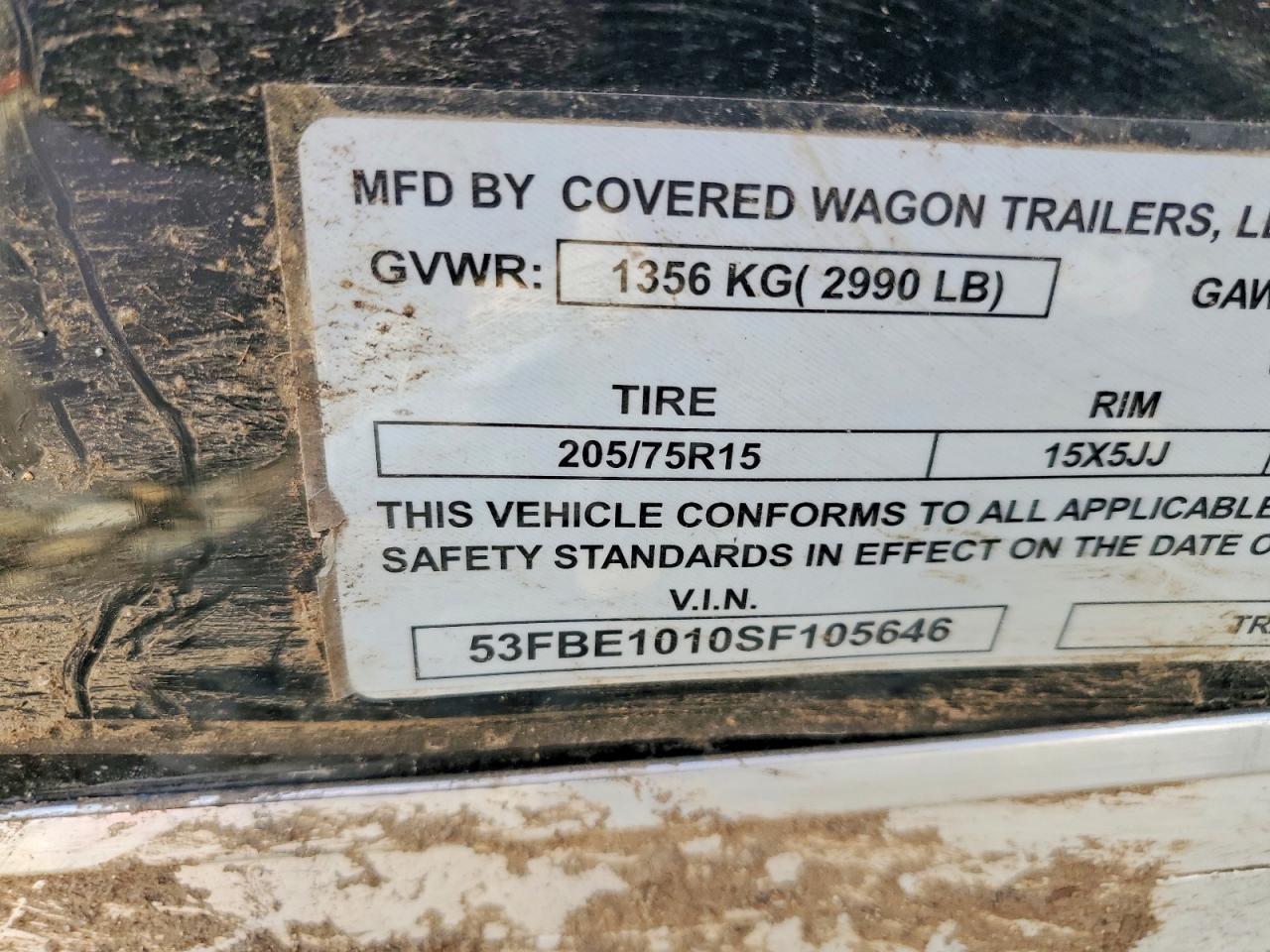2025 COVERED Utility VIN 53FBE1010SF105646 photo 8