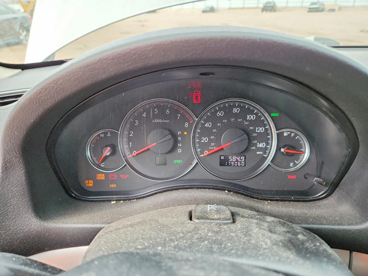 2008 SUBARU LEGACY VIN 4S3BL616187223561 photo 9