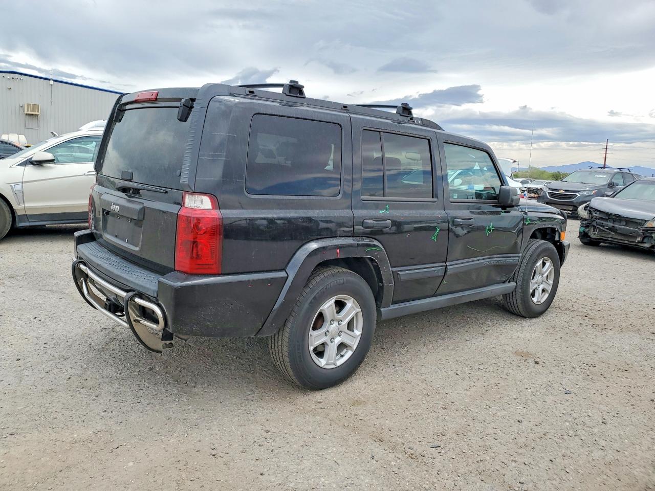 2006 Jeep Commander VIN 1J8HH48NX6C253619 photo 3