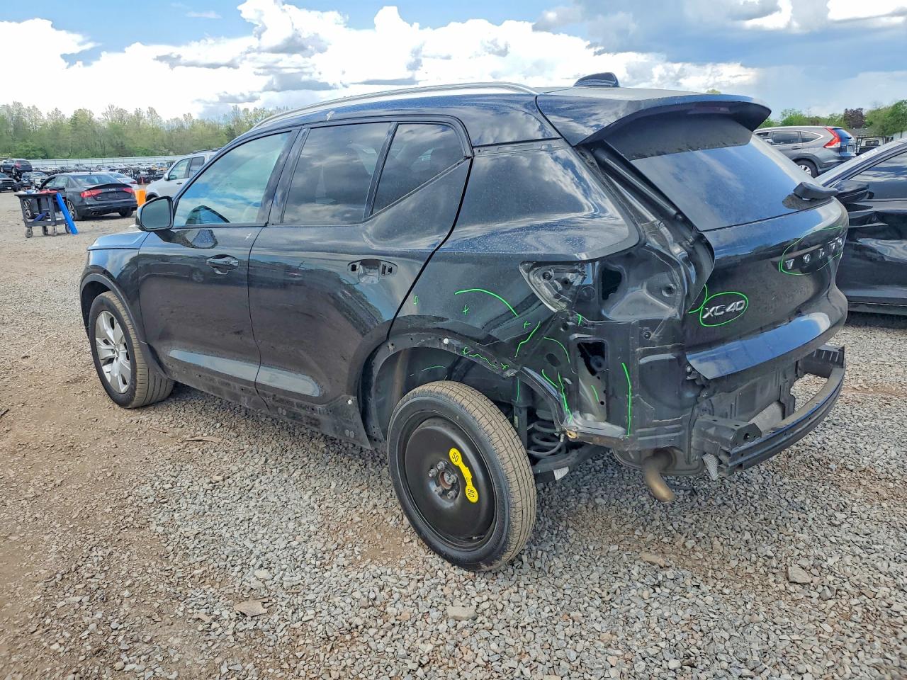 2020 Volvo Xc40 VIN YV4162UK3L2264104 photo 2
