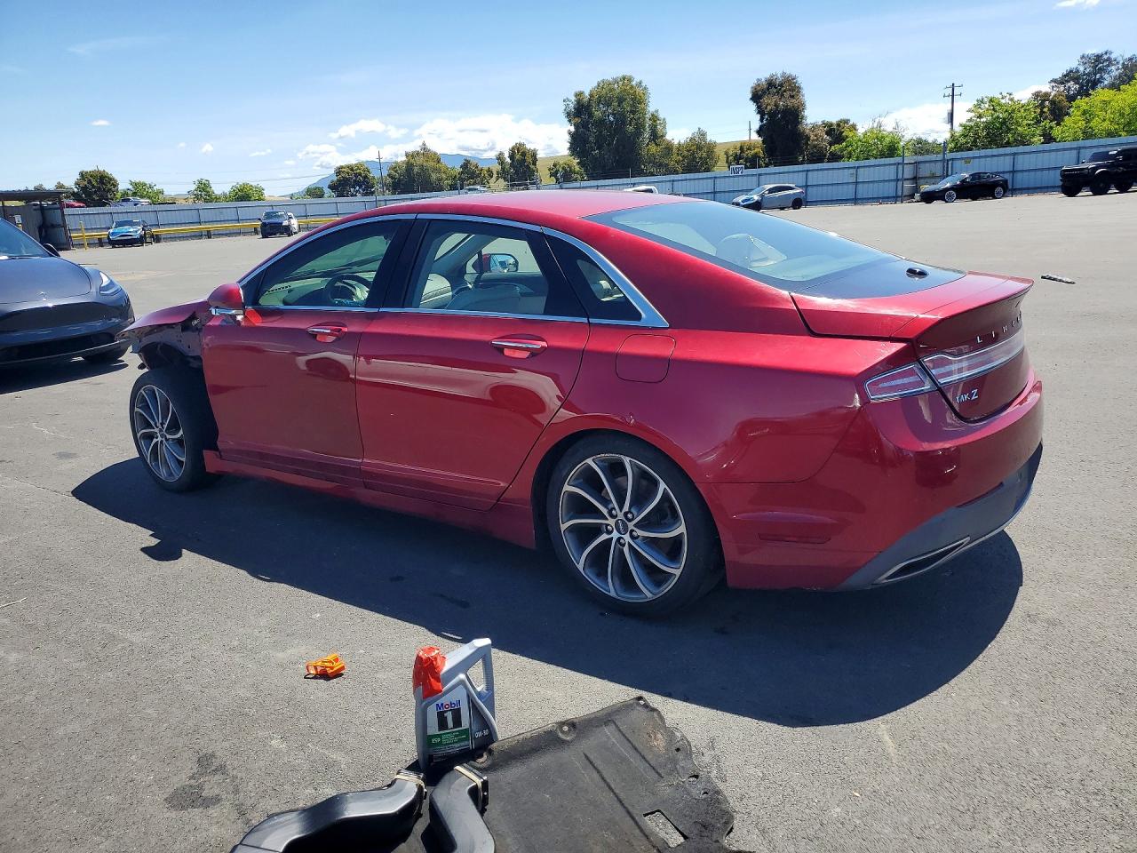 2019 Lincoln Mkz VIN 3LN6L5LU3KR605643 photo 2