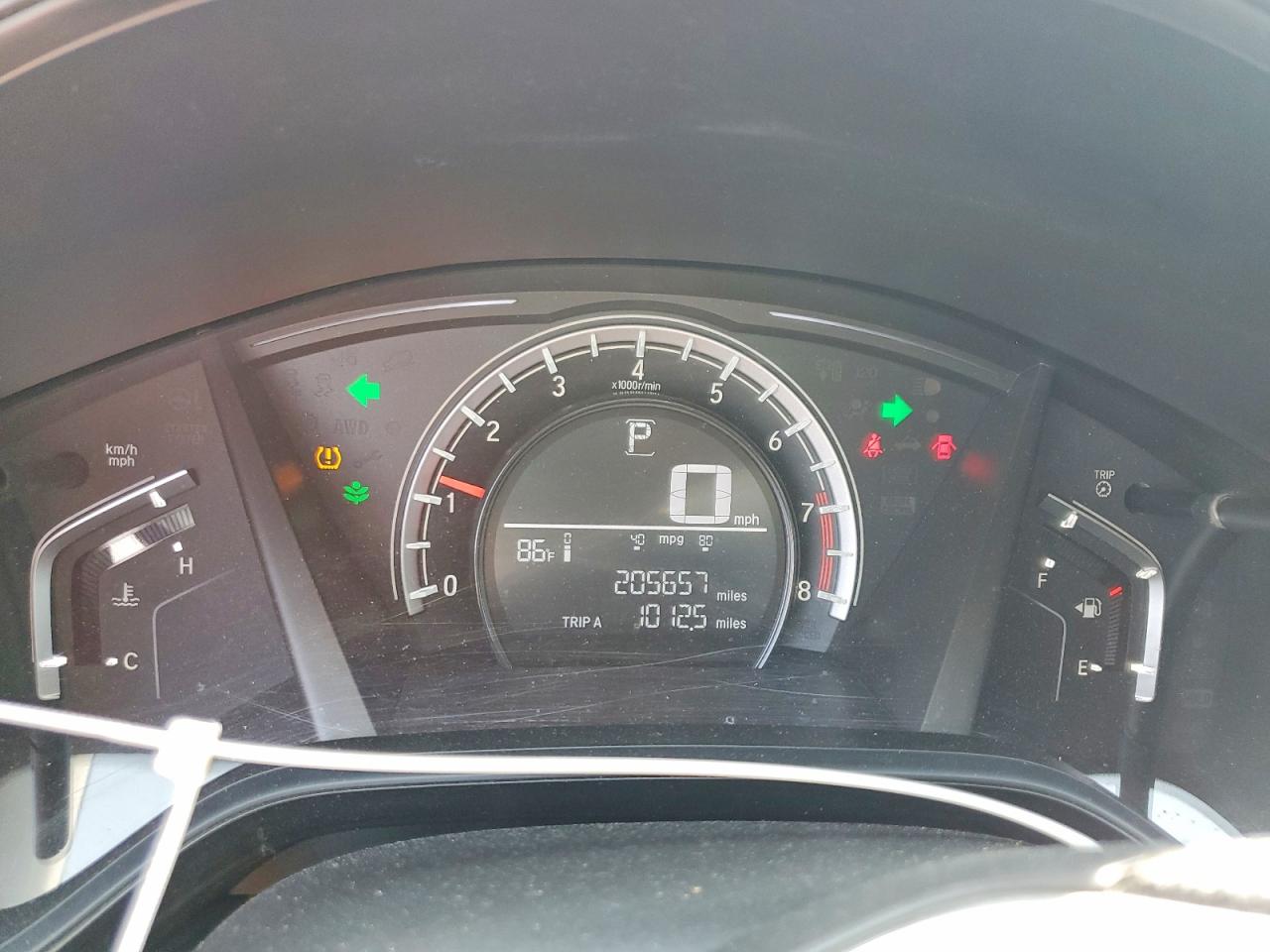 2019 Honda Crv VIN 2HKRW5H34KH404605 photo 9