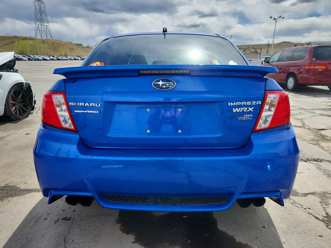2012 Subaru Wrx VIN JF1GV7E62CG019169 photo 6