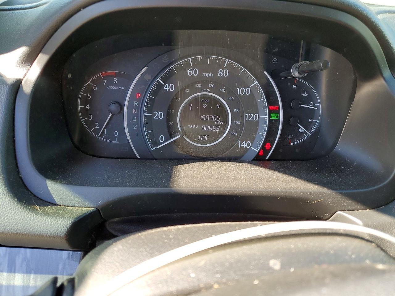 2013 Honda Crv VIN 2HKRM3H76DH514040 photo 9