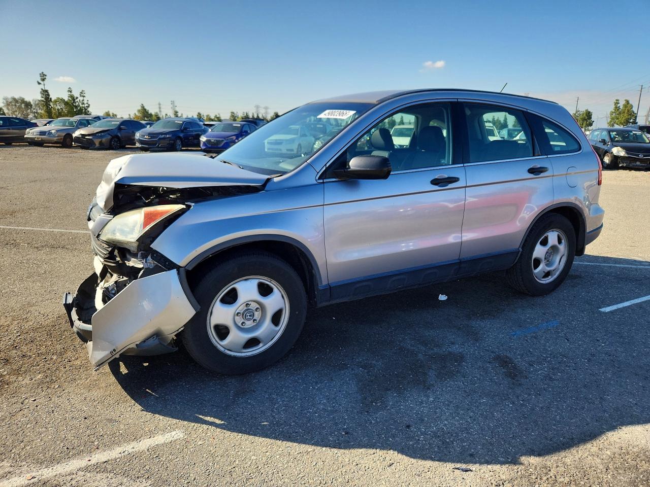 2008 Honda Crv VIN JHLRE38318C034521 photo 1