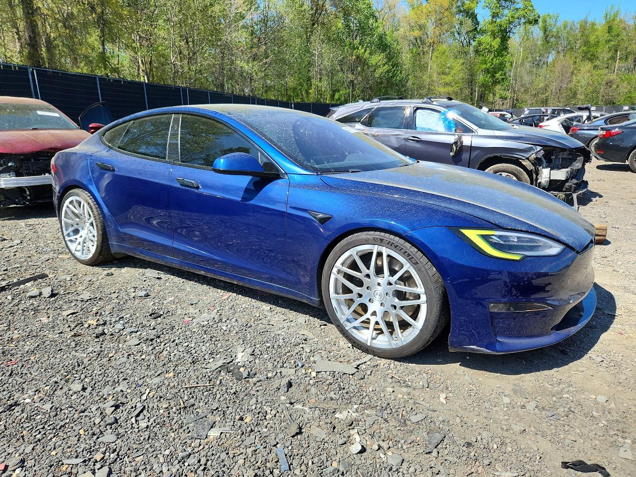 2022 Tesla Model s VIN 5YJSA1E66NF459809 photo 4