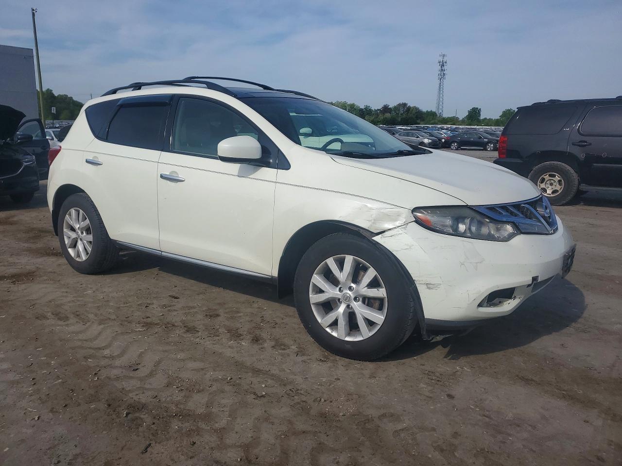 2011 Niss Murano VIN JN8AZ1MW0BW187694 photo 4