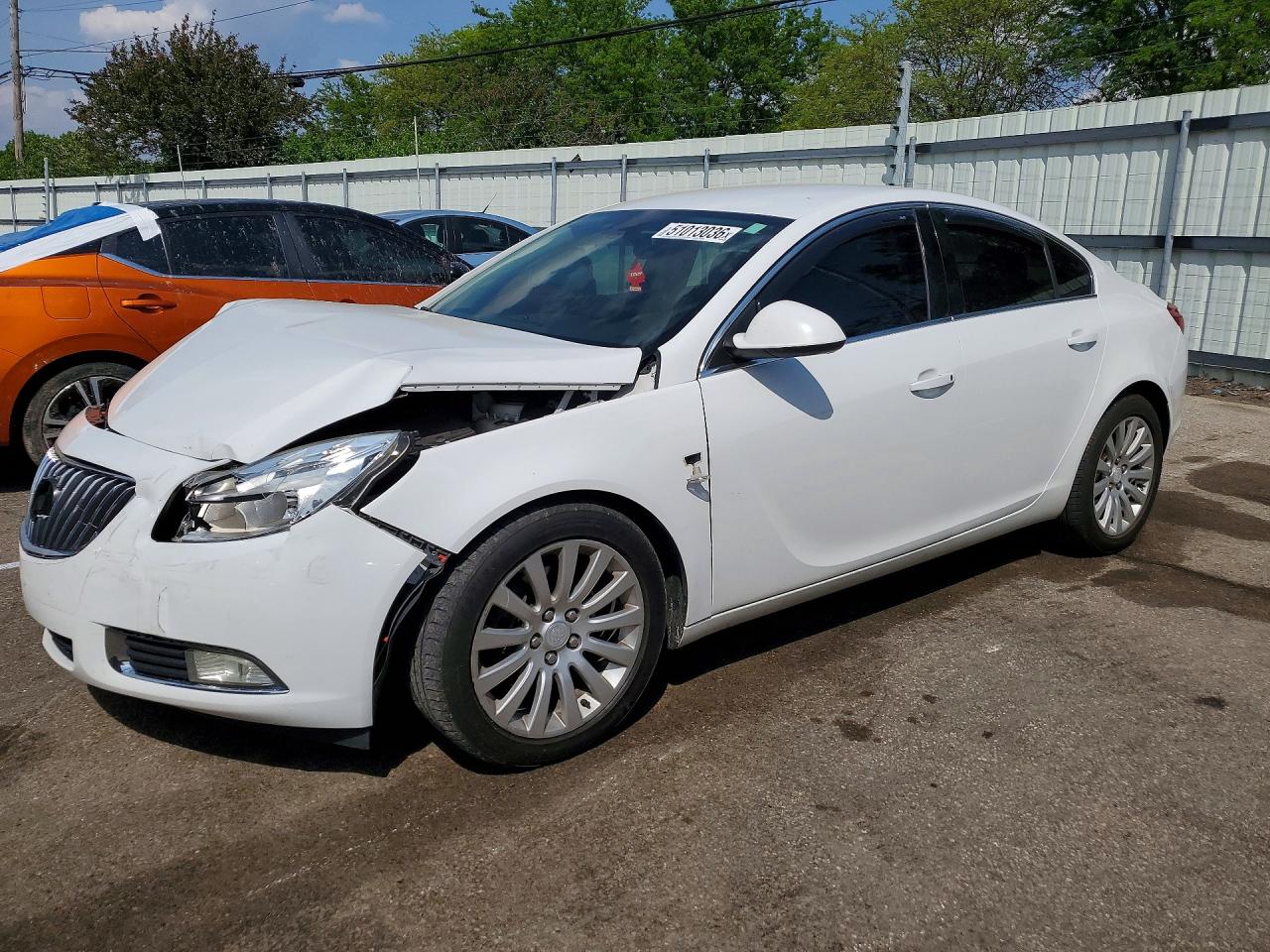2011 Buick Regal VIN 2G4GV5EV0B9207655 photo 1