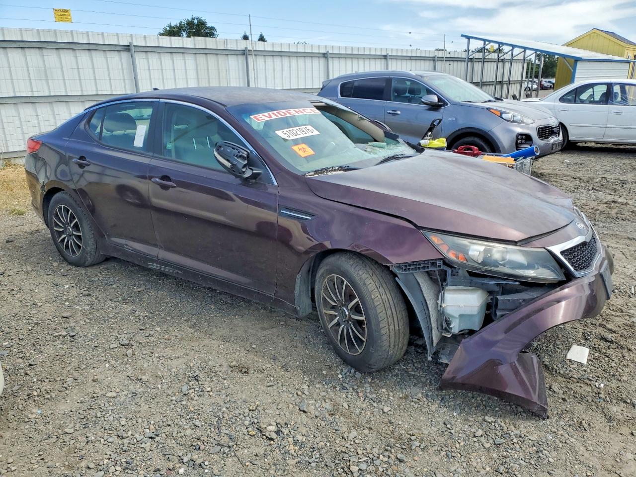 2011 Kia Optima VIN KNAGM4A79B5166557 photo 4