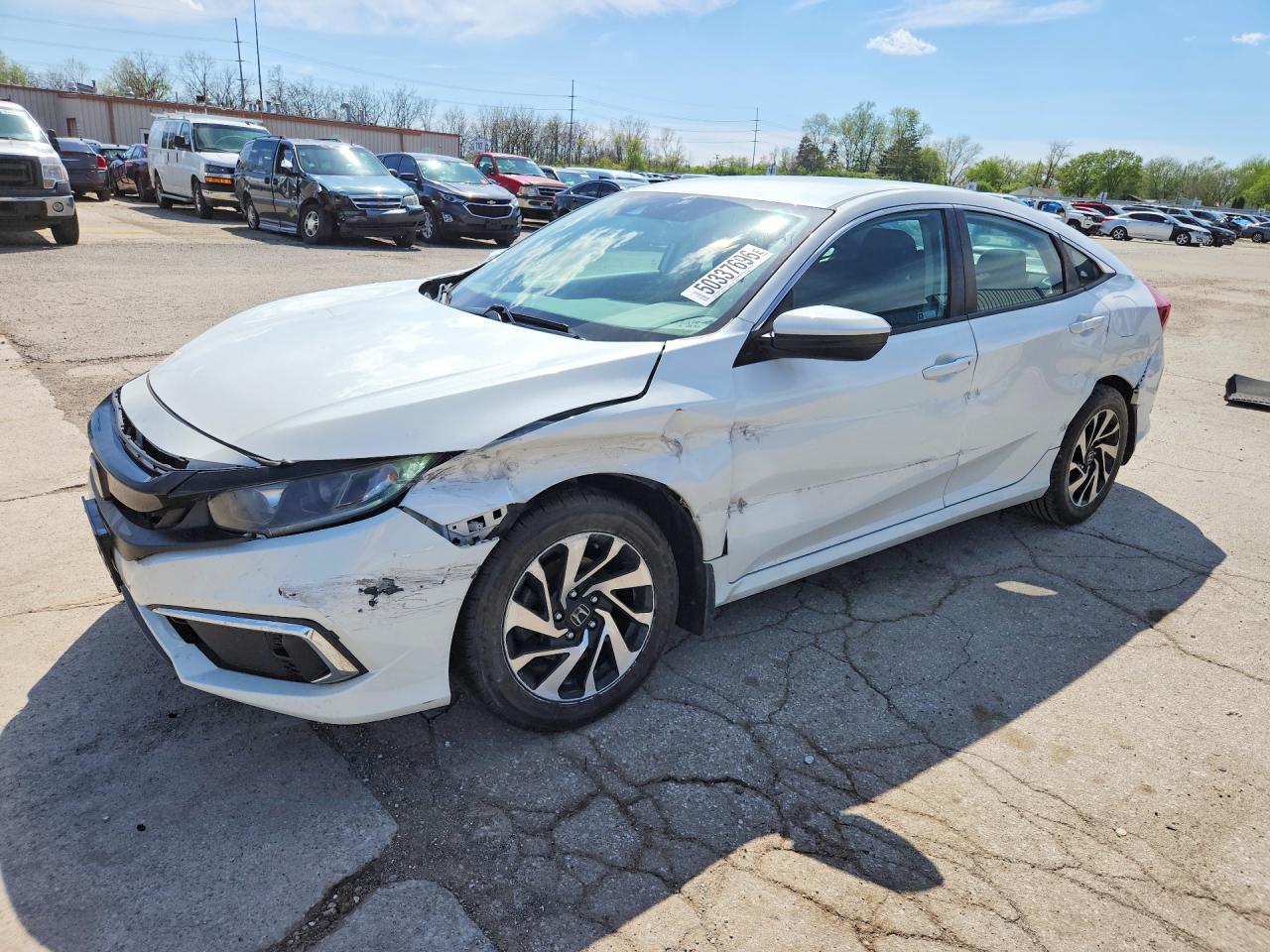 2019 Honda Civic VIN 2HGFC2F66KH523080 photo 1