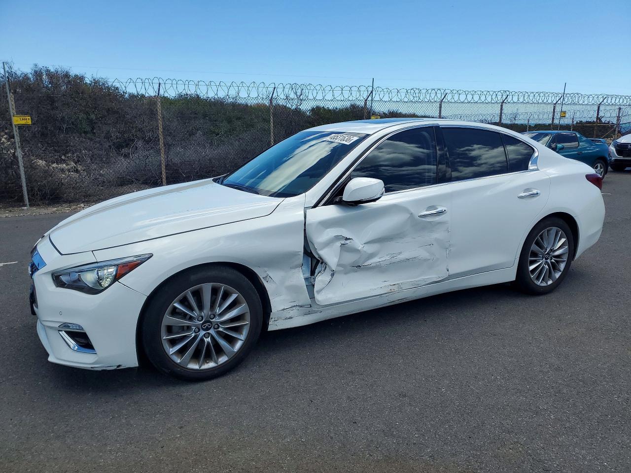 2021 Infiniti Q50 VIN JN1EV7BP6MM700519 photo 1