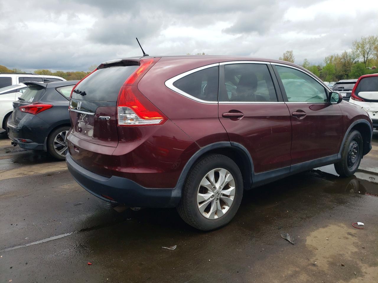 2012 Honda Crv VIN 5J6RM4H5XCL050629 photo 3