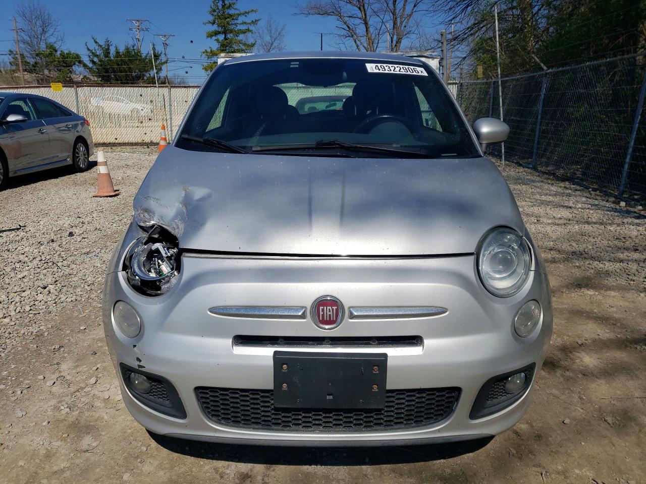 2014 Fiat 500 VIN 3C3CFFBRXET194738 photo 5
