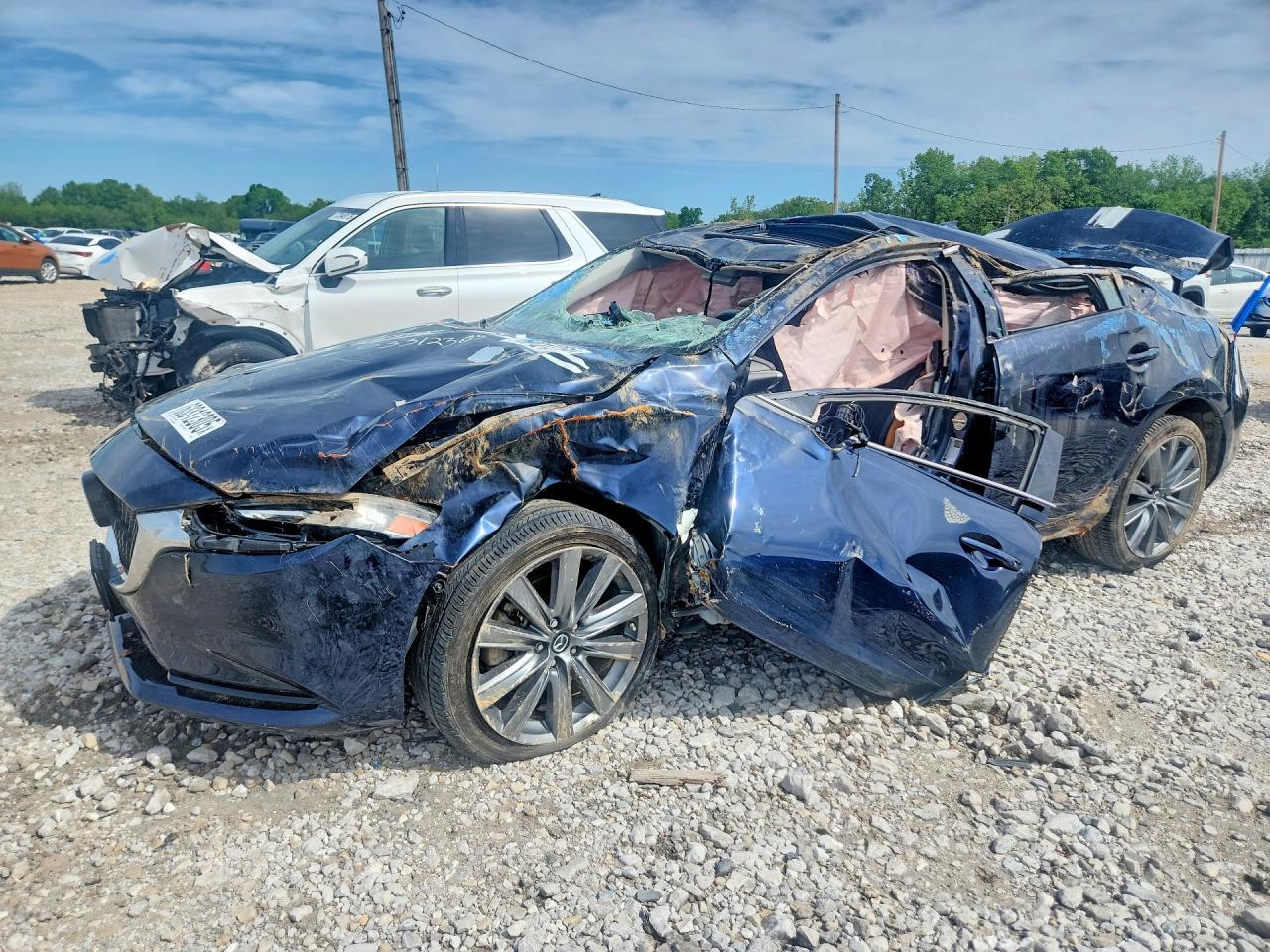 2020 Mazda 6 VIN JM1GL1TY5L1521002 photo 1
