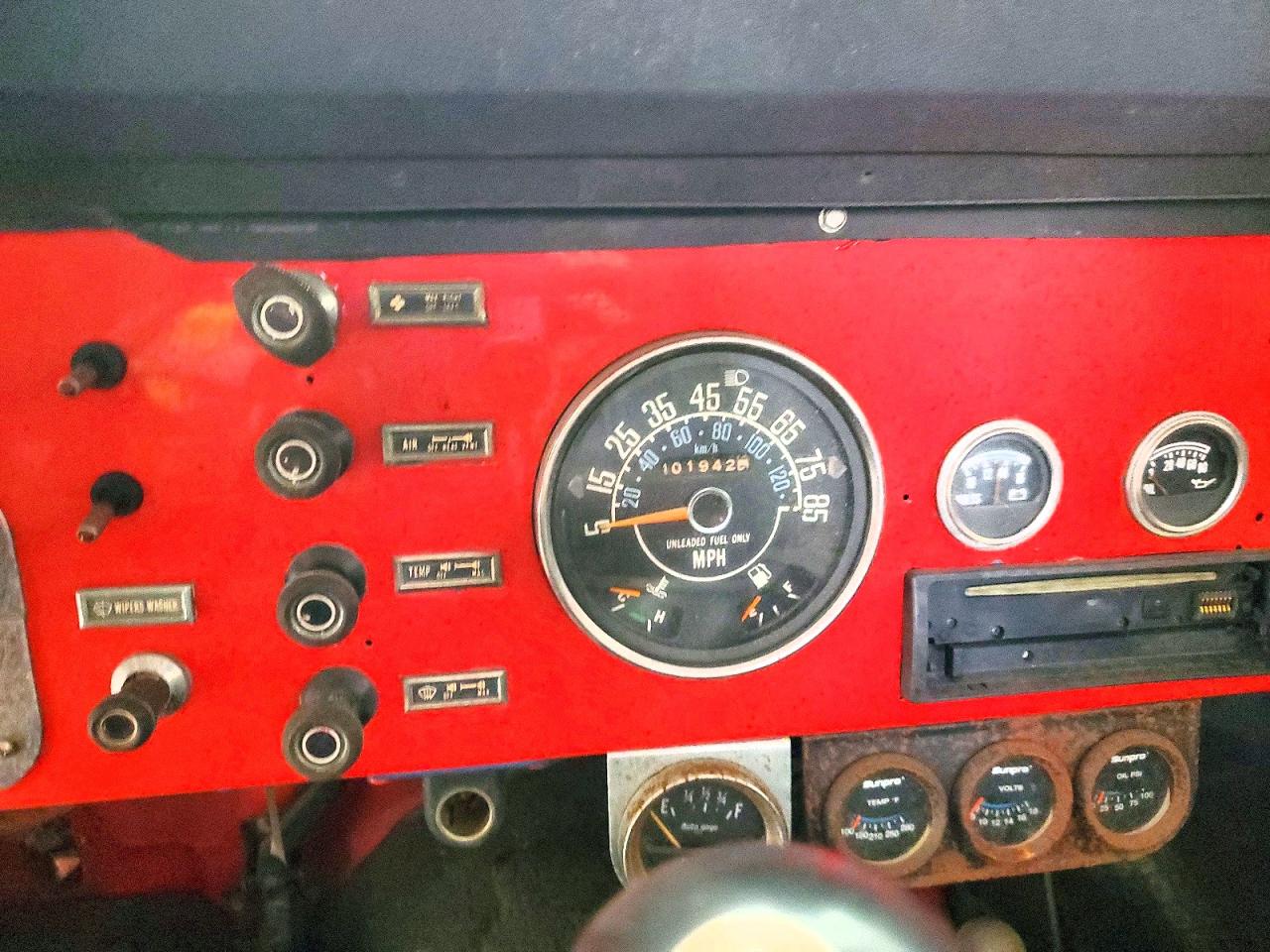 1983 JEEP Cj VIN 1JCCM87EXDT051817 photo 9