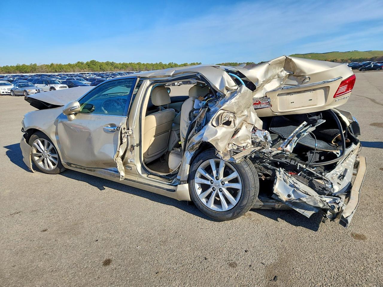 2012 Lexus ES350 VIN JTHBK1EG5C2492885 photo 2