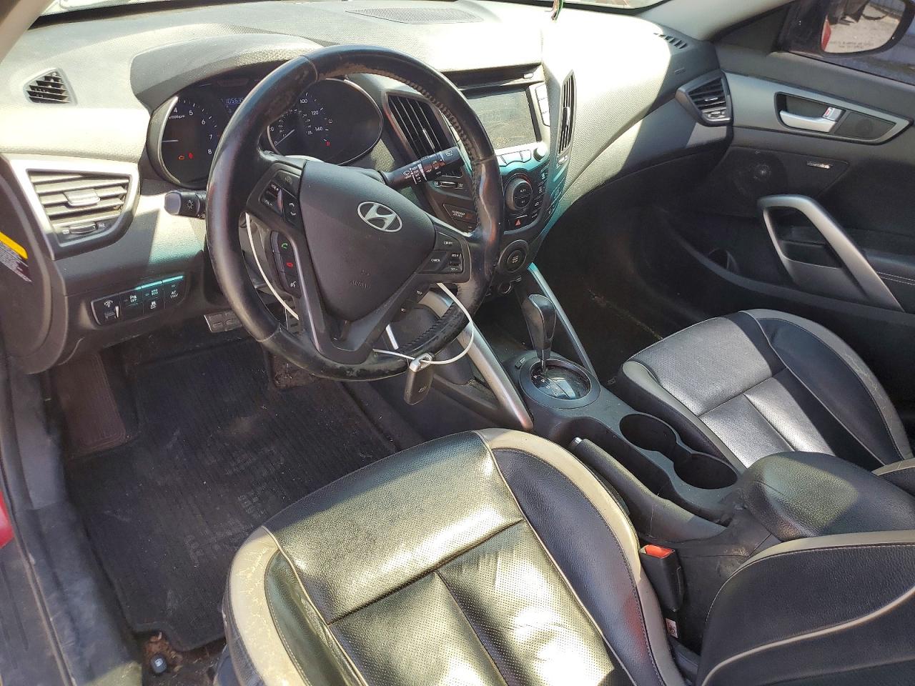 2015 Hyundai Veloster VIN KMHTC6AE1FU225283 photo 8