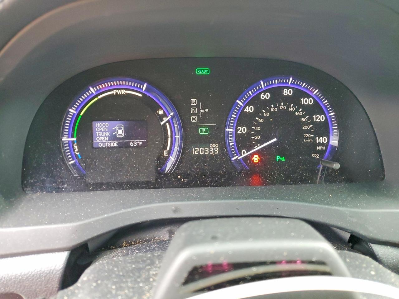 2010 Lexus Hs VIN JTHBB1BA0A2021739 photo 9