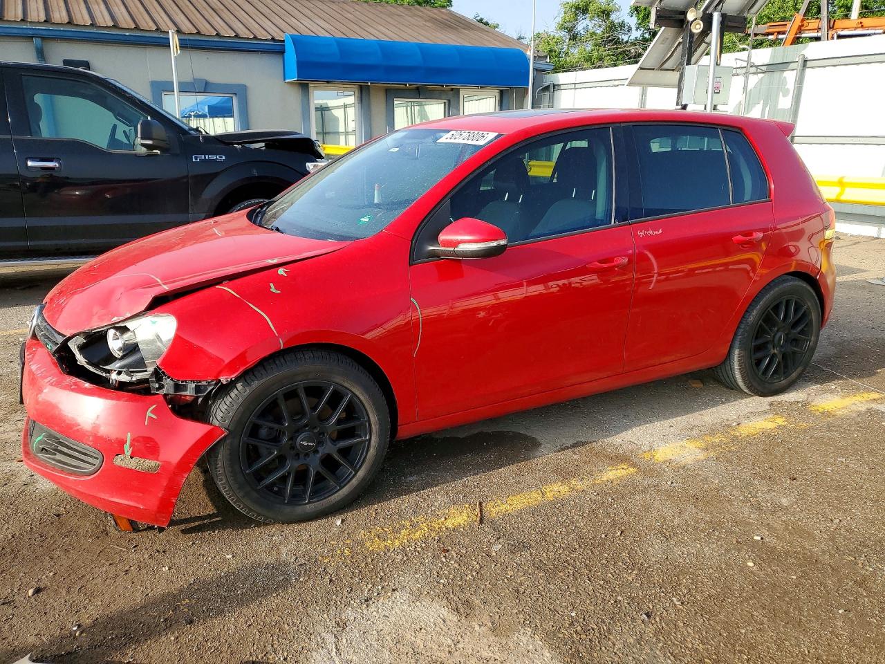 2014 Volkswagen Golf VIN WVWDB7AJ0EW001374 photo 1