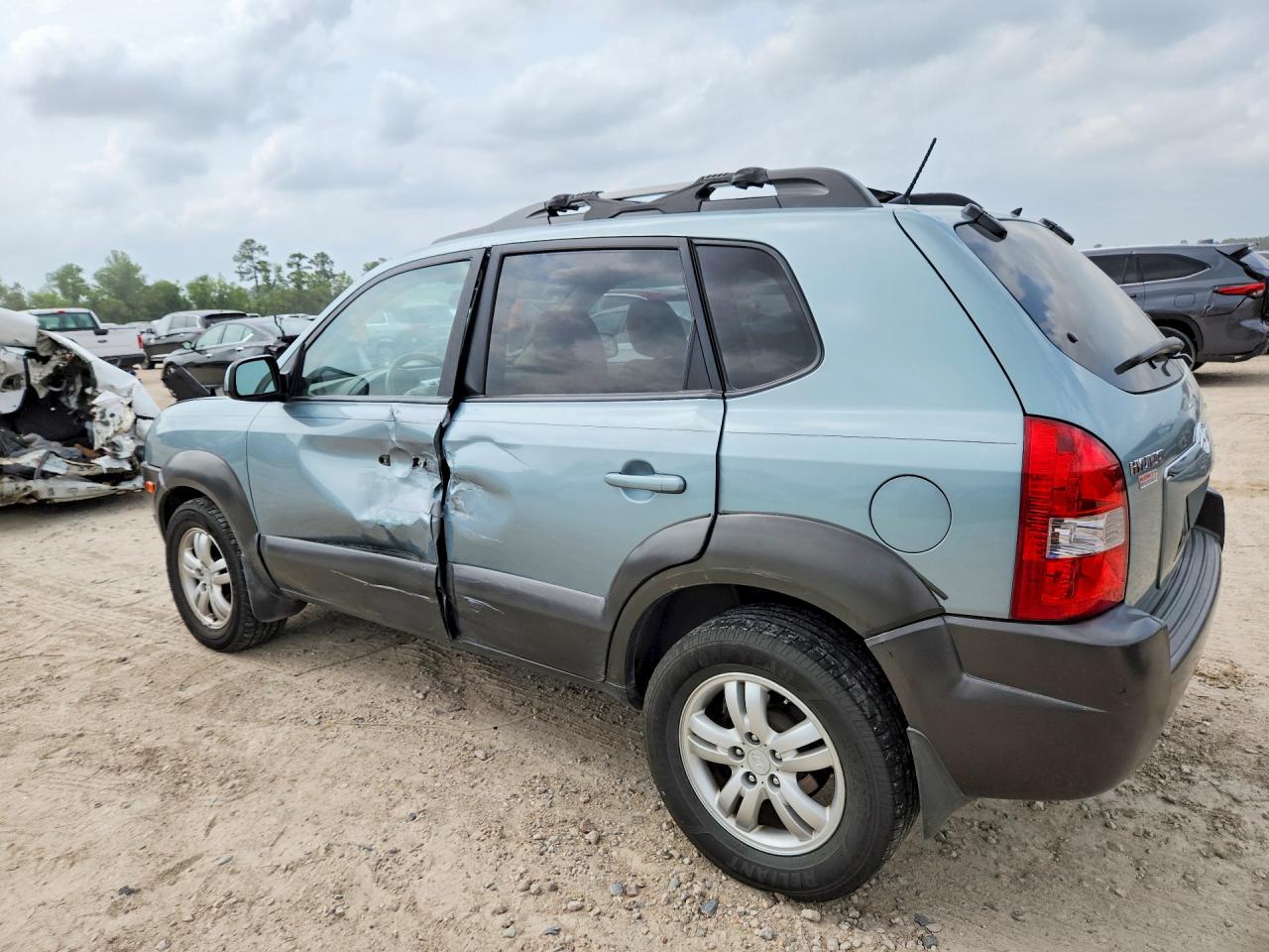 2007 Hyundai Tucson VIN KM8JN12D87U608780 photo 2