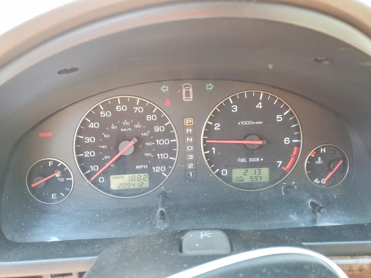 2003 Subaru LEGACY VIN 4S3BH675X37624793 photo 9