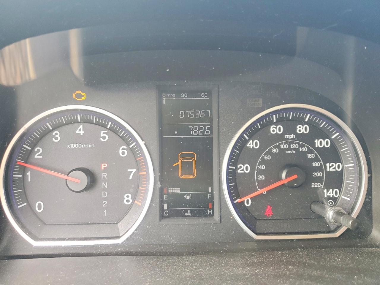 2008 Honda Crv VIN JHLRE48398C048477 photo 9