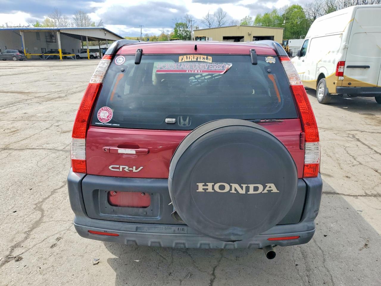 2006 Honda Crv VIN SHSRD785X6U415348 photo 6