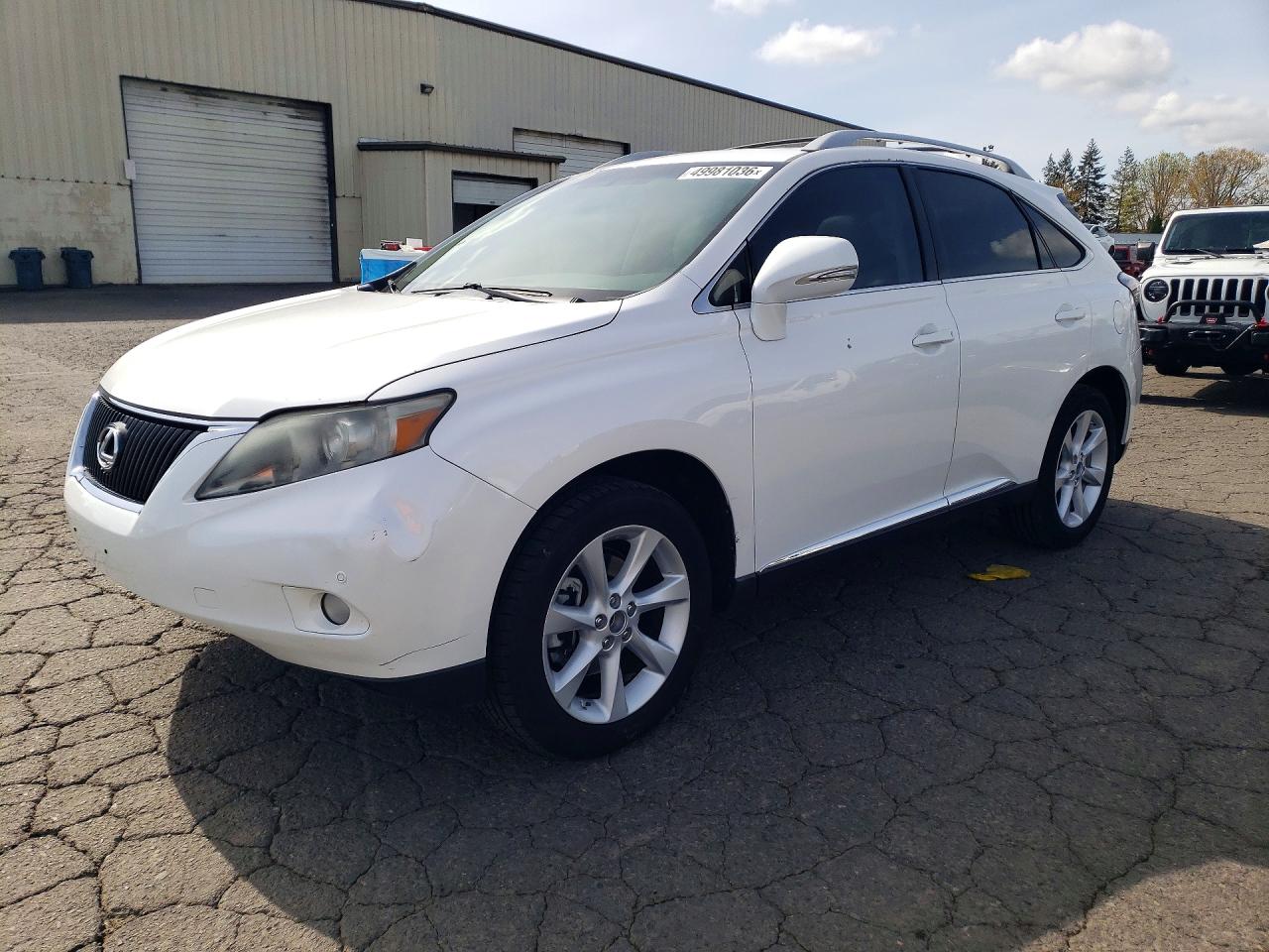 2012 Lexus Rx350 VIN 2T2ZK1BA8CC068839 photo 1